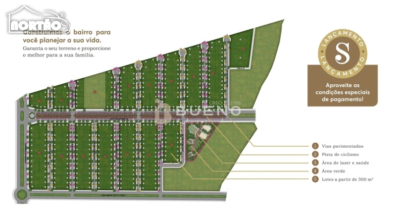 TERRENO a venda no JARDIM SÃO LOURENÇO 2 em Sinop/MT