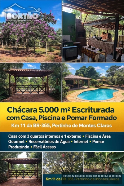 CHÁCARA A VENDA NO MAJOR PRATES EM MONTES CLAROS/MG