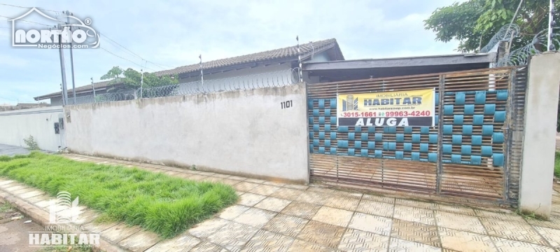 CASA para locação no MARIA VINDILINA III em Sinop/MT