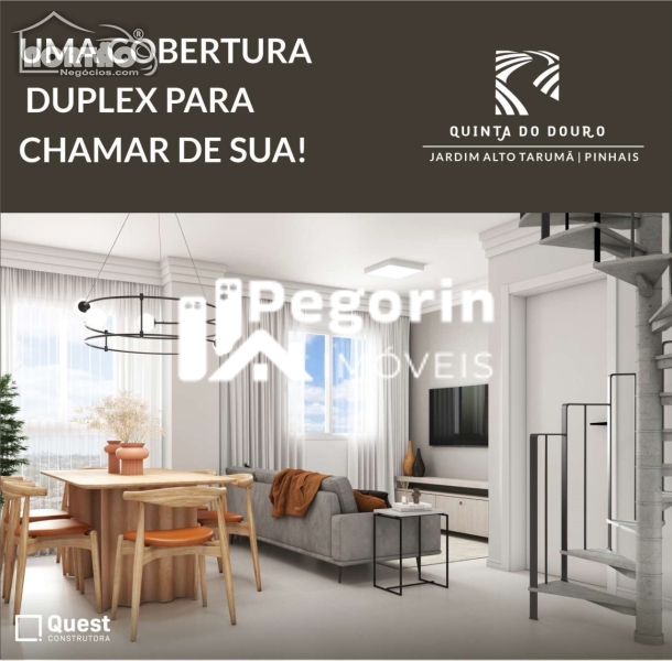 Apartamento a venda no ALTO TARUMÃ em Pinhais/PR