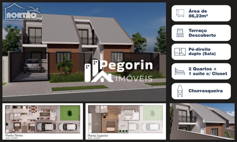 Sobrado a venda no CAJURU em Curitiba/PR