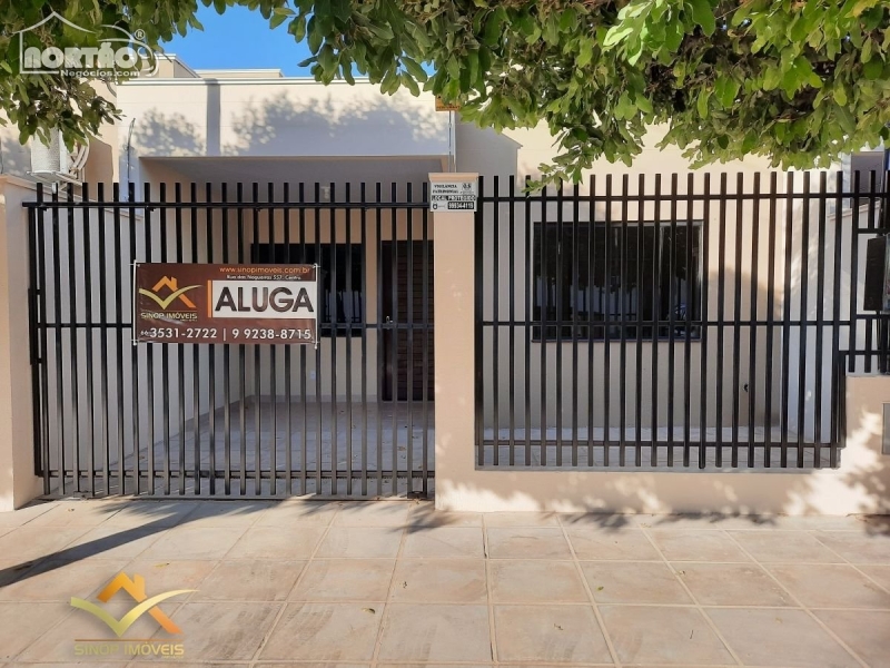 CASA para locação no RESIDENCIAL NOSSA SENHORA APARECIDA em Sinop/MT