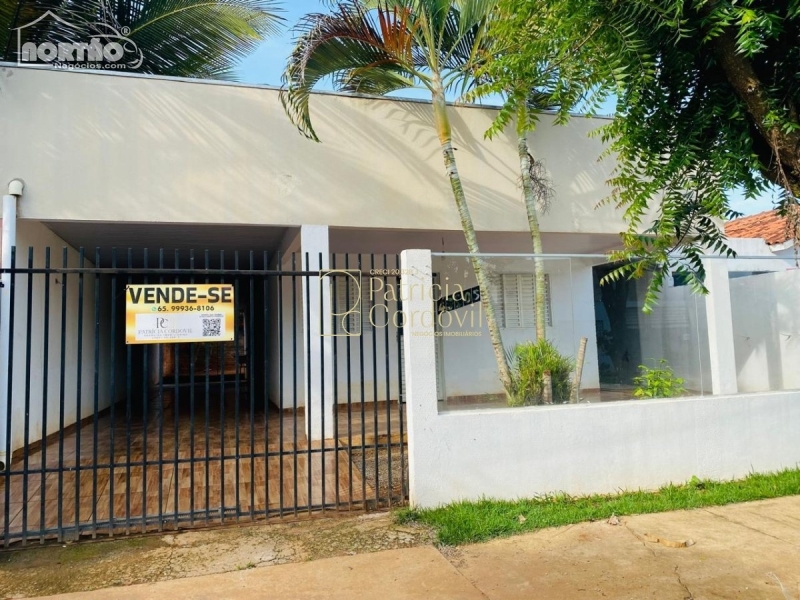 CASA A VENDA NO PARQUE DAS AMERICAS EM LUCAS DO RIO VERDE/MT