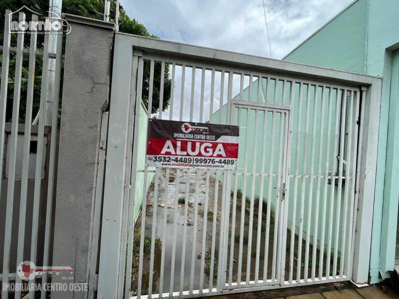 CASA para locação no JARDIM BOTÂNICO em Sinop/MT