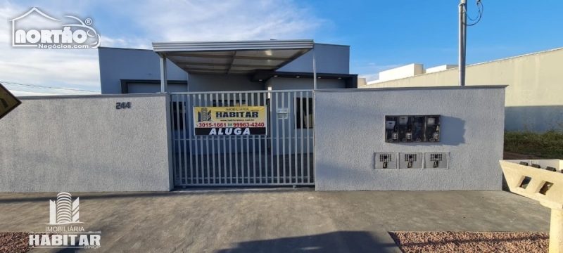 CASA para locação no AQUARELA DAS ARTES em Sinop/MT
