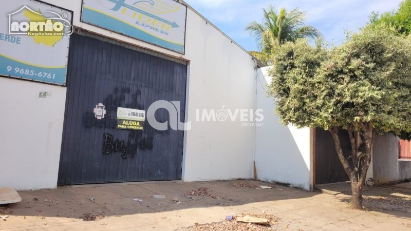 BARRACÃO para locação no JARDIM CELESTE em Sinop/MT