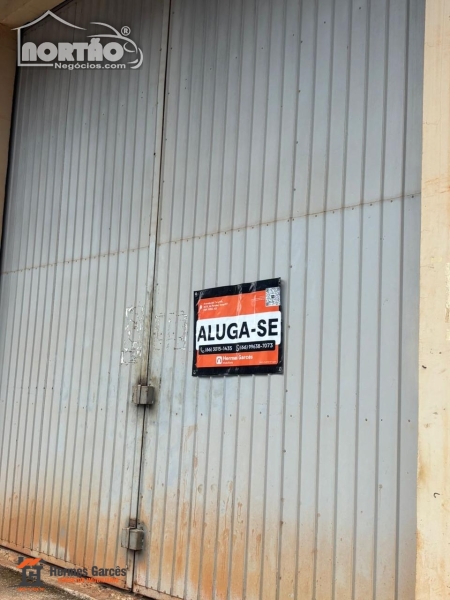 BARRACÃO para locação no SETOR INDUSTRIAL em Sinop/MT