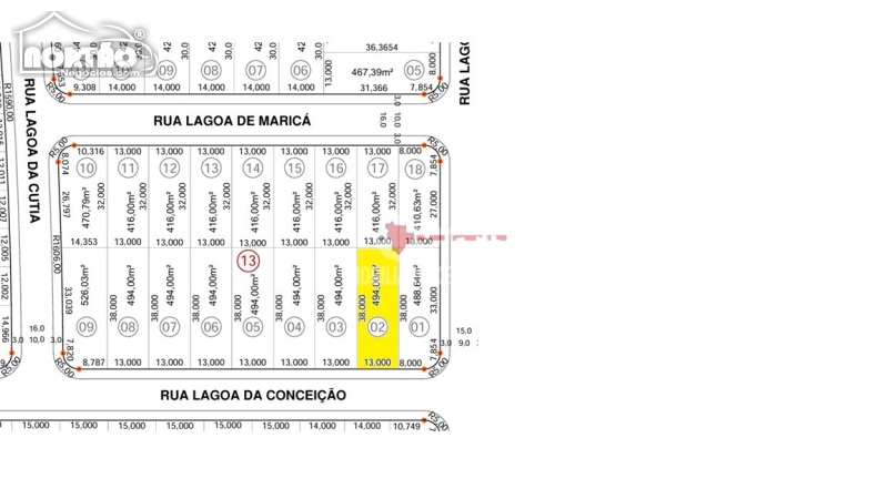TERRENO a venda no RESIDENCIAL PARQUE DO LAGO em Sinop/MT