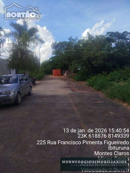 Terreno a venda no IBITURUNA em Montes Claros/MG