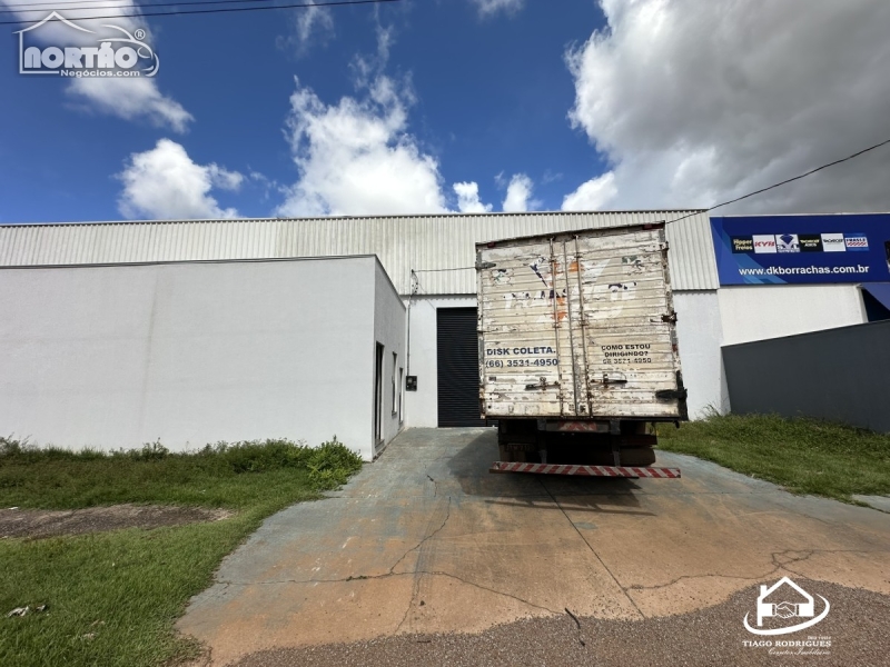 BARRACÃO para locação no SETOR INDUSTRIAL SUL em Sinop/MT