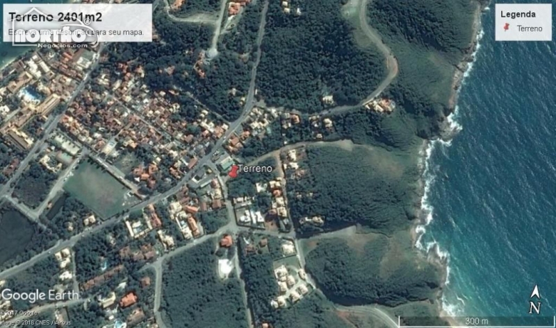 Terreno a venda no BRAVA em Armação dos Búzios/RJ