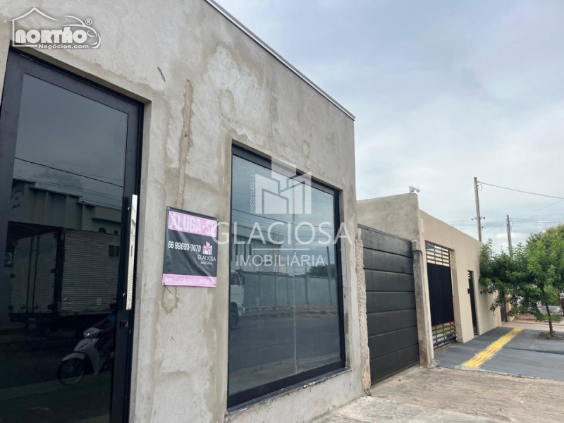 SALA COMERCIAL PARA LOCAÇÃO NO RESIDENCIAL CARANDA BOSQUE EM SINOP/MT