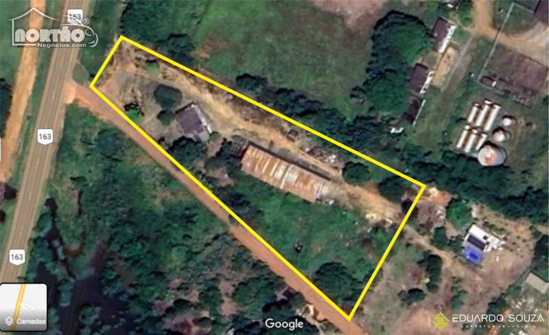 ÁREA para locação no SETOR INDUSTRIAL NORTE em Sinop/MT